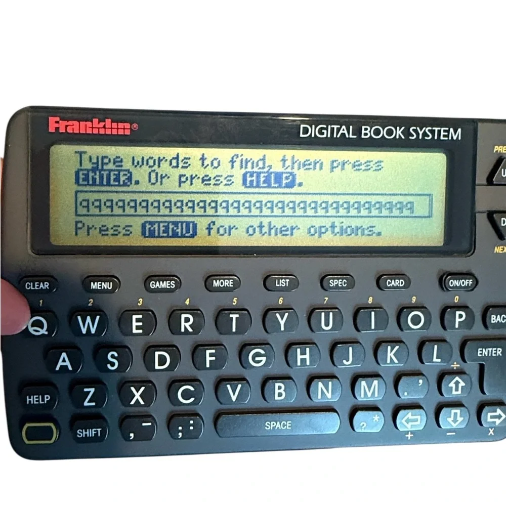 Franklin Vintage Electronic Digital Book System Dictionary Physicians Desk